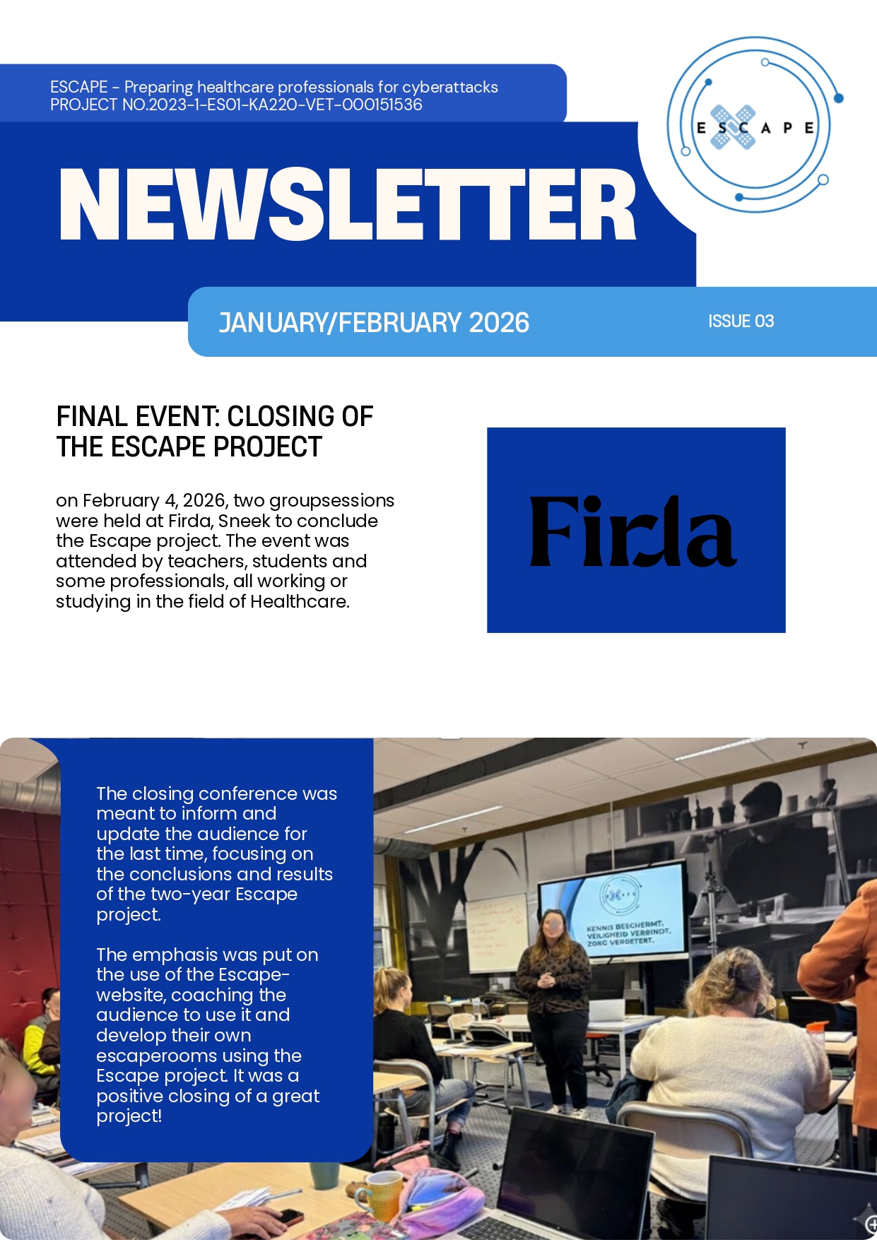 Netherlands ESCAPE Event